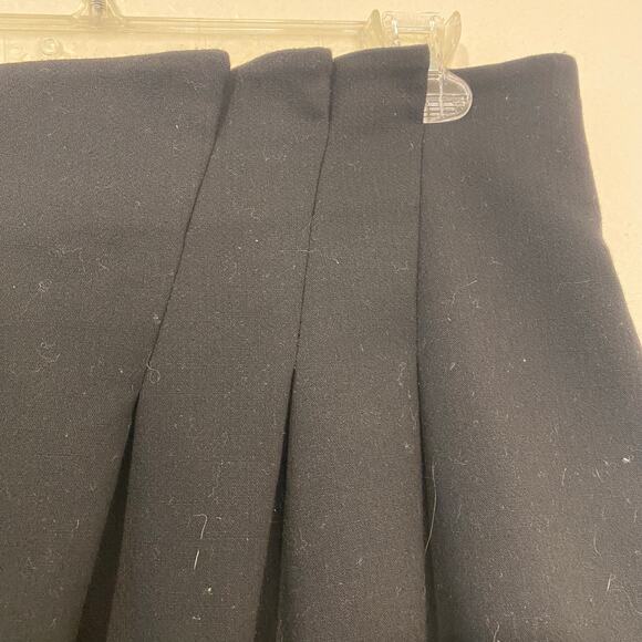 Magaschoni Classic Wool Pencil Skirt W/ Tie Classy Work Party - Picture 9 of 13